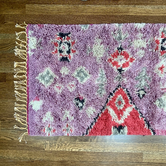 Anthropologie Other - Anthropologie Hand-Knotted Double Diamond Rug